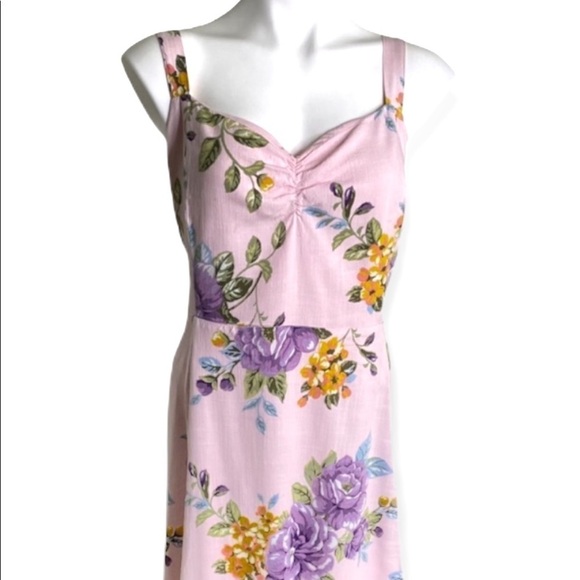 Forever 21 Women’s Pink Floral Sundress Size 2X - Picture 2 of 12
